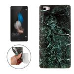 For Huawei  P8 Lite Marble Pattern Soft TPU Protective Case