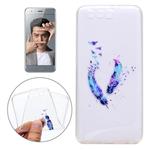 For Huawei  Honor 9 Feather Pattern Ultra-thin TPU Soft  Protective Case