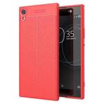 For Sony Xperia XA1 Ultra Litchi Texture TPU Protective Back Cover Case(Red)