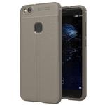 For Huawei P10 Lite Litchi Texture TPU Protective Back Cover Case (Grey)