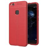 For Huawei P10 Lite Litchi Texture TPU Protective Back Cover Case (Red)