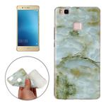 For Huawei P9 Lite Green Marbling Pattern Soft TPU Protective Back Cover Case