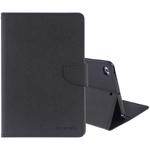 GOOSPERY FANCY DIARY Horizontal Flip Leather Case for iPad Mini (2019), with Holder & Card Slots & Wallet (Black)
