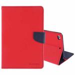 GOOSPERY FANCY DIARY Horizontal Flip Leather Case for iPad Mini (2019), with Holder & Card Slots & Wallet (Red)