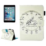 For iPad mini 4 / 3 / 2 / 1 Twelve Constellations Pattern Horizontal Flip Leather Case with Holder & Wallet & Card Slots & Sleep / Wake-up Function & Pen Slot
