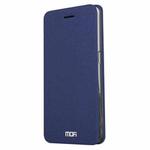 MOFI for Smartisan T2 Crazy Horse Texture Horizontal Flip Leather Case with Holder(Dark Blue)