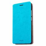 MOFI for 360 QiKU N4A Crazy Horse Texture Horizontal Flip Leather Case with Holder(Blue)