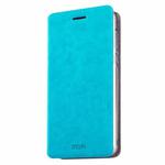 MOFI for  Xiaomi Redmi 3X Crazy Horse Texture Horizontal Flip Leather Case with Holder(Blue)