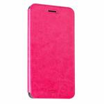 MOFI for  Huawei Honor 5 Crazy Horse Texture Horizontal Flip Leather Case with Holder(Magenta)