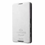 MOFI VINTAGE for Sony Xperia Z5 Compact Crazy Horse Texture Horizontal Flip Leather Case with Card Slot & Holder(White)