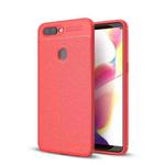 For OPPO  R11s Litchi Texture TPU Protective Case(Red)