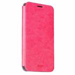 MOFI for ASUS Zenfone 3 Deluxe Crazy Horse Texture Horizontal Flip Leather Case with Holder(Magenta)