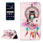 For Huawei  P10 Lite Gloss Oil Embossed Bells Owl Pattern Horizontal Flip Leather Case with Holder & Card Slots & Wallet & Photo Frame