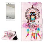 For Huawei  P10 Plus Gloss Oil Embossed Bells Owl Pattern Horizontal Flip Leather Case with Holder & Card Slots & Wallet & Photo Frame