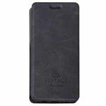 MOFI for  VINTAGE Xiaomi Redmi Pro Crazy Horse Texture Horizontal Flip Leather Case with Card Slot & Holder (Black)