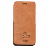 MOFI for  VINTAGE Xiaomi Redmi Pro Crazy Horse Texture Horizontal Flip Leather Case with Card Slot & Holder (Brown)