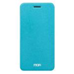 MOFI for OPPO R9s Plus Crazy Horse Texture Horizontal Flip Leather Case with Holder(Blue)