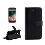 For Motorola Moto G (4rd gen) Crazy Horse Texture Horizontal Flip Magnetic Snap Leather Case with Adjustable Holder & Card Slots & Photo Frame & Wallet(Black)