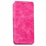MOFI for  VINTAGE Xiaomi 5c Standard Edition Crazy Horse Texture Horizontal Flip Leather Case with Card Slot & Holder (Magenta)