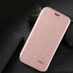MOFI For Xiaomi Redmi Note 5A Standard  PU Five-pointed Star Pattern Horizontal Flip Leather Case With Holder(Rose Gold)