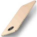 MOFI for Motorola Moto G6 Plus Frosted PC Ultra-thin Edge Fully Wrapped Protective Back Cover Case(Gold)