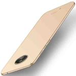 MOFI for Motorola Moto G6 Frosted PC Ultra-thin Edge Fully Wrapped Protective Back Cover Case(Gold)