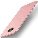 MOFI for Motorola Moto G6 Frosted PC Ultra-thin Edge Fully Wrapped Protective Back Cover Case(Rose Gold)