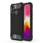 Magic Armor TPU + PC Combination Case for Motorola Moto P40 Play (Black)