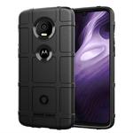 Full Coverage Shockproof TPU Case for Motorola Moto Z4 Play (Black)