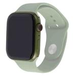 For Apple Watch Series 7 41mm Black Screen Non-Working Fake Dummy Display Model, For Photographing Watch-strap, No Watchband (Green)