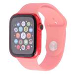 For Apple Watch Series 7 41mm Color Screen Non-Working Fake Dummy Display Model, For Photographing Watch-strap, No Watchband (Red)