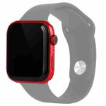 For Apple Watch Series 6 44mm Black Screen Non-Working Fake Dummy Display Model, For Photographing Watch-strap, No Watchband(Red)