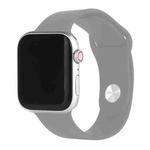 For Apple Watch Series 6 40mm Black Screen Non-Working Fake Dummy Display Model, For Photographing Watch-strap, No Watchband(Silver)