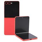 For Samsung Galaxy Z Flip7 Black Screen Non-Working Fake Dummy Display Model (Red)