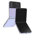 For Samsung Galaxy Z Flip4 Black Screen Non-Working Fake Dummy Display Model (Purple)