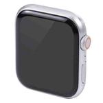For Apple Watch SE 2022 40mm Black Screen Non-Working Fake Dummy Display Model, For Photographing Watch-strap, No Watchband (Silver)