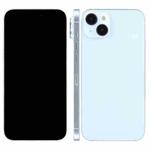 For iPhone 15 Black Screen Non-Working Fake Dummy Display Model (Blue)