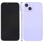 For iPhone 14 Black Screen Non-Working Fake Dummy Display Model (Purple)