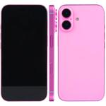 For iPhone 16 Plus Black Screen Non-Working Fake Dummy Display Model (Pink)