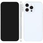 For iPhone 16 Pro Black Screen Non-Working Fake Dummy Display Model (White)