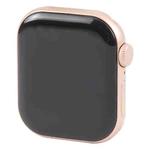 For Apple Watch Series 10 42mm Black Screen Non-Working Fake Dummy Display Model, For Photographing Watch-strap, No Watchband (Rose Gold)