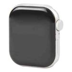 For Apple Watch Series 10 42mm Black Screen Non-Working Fake Dummy Display Model, For Photographing Watch-strap, No Watchband (Silver)