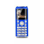 Satrend K8 Mini Mobile Phone, 1.0 inch, Hands Free Bluetooth Dialer Headphone, MP3 Music, Dual SIM, Network: 2G(Blue)