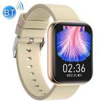 P85 1.69 inch HD IPS Colorful Screen IP68 Waterproof Body Temperature Detection Bluetooth Sports Smart Watch (Gold)