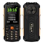 K1 Triple Proofing Elder Phone, Waterproof Shockproof Dustproof, 4800mAh Battery, 2.4 inch, 21 Keys, Bluetooth, LED Flashlight, FM, SOS, Dual SIM, Network: 2G (Black)