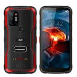 CONQUEST S20 5G Walkie Talkie Rugged Phone, Night Vision Camera, 8GB+256GB, Quad Back Cameras, IP68/IP69K Waterproof Dustproof Shockproof, Face ID & Fingerprint Identification, 6.3 inch Android 11 MTK6873 Dimensity 800 Octa Core up to 2.0GHz, Network: 5G, NFC, PoC(Red)
