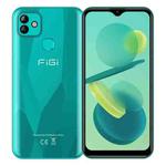FIGI Note 1, 3GB+32GB, Dual Back Cameras, 4500mAh Battery, Face ID & Fingerprint Identification, 6.53 inch Android 9.0 MTK6757D Helio P25 Octa Core up to 2.3GHz, Network: 4G, OTG, Dual SIM(Cyan)