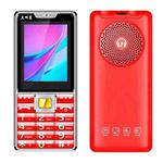 X1 2.4 inch Elder Phone, 4800mAh Battery, 21 Keys, Support Torch, FM, MP3, GSM, Dual SIM(Red)