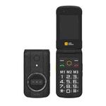 [HK Warehouse] AGM M8 Flip Rugged Phone, EU Version, IP68 / IP69K / MIL-STD-810H Waterproof Dustproof Shockproof, 1500mAh Battery, 2.8 inch, Network: 4G, SOS, BT, FM, Torch (Black)