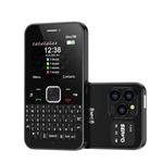 SERVO U700, 2.4 inch, MTK6261D, 58 Full Keyboards, Support Bluetooth, FM, NFC, Quick Dial, Flashlight, GSM, Quad SIM (Black)